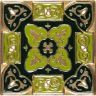 Enameled Persia 1627, 7,5x7,5 cm